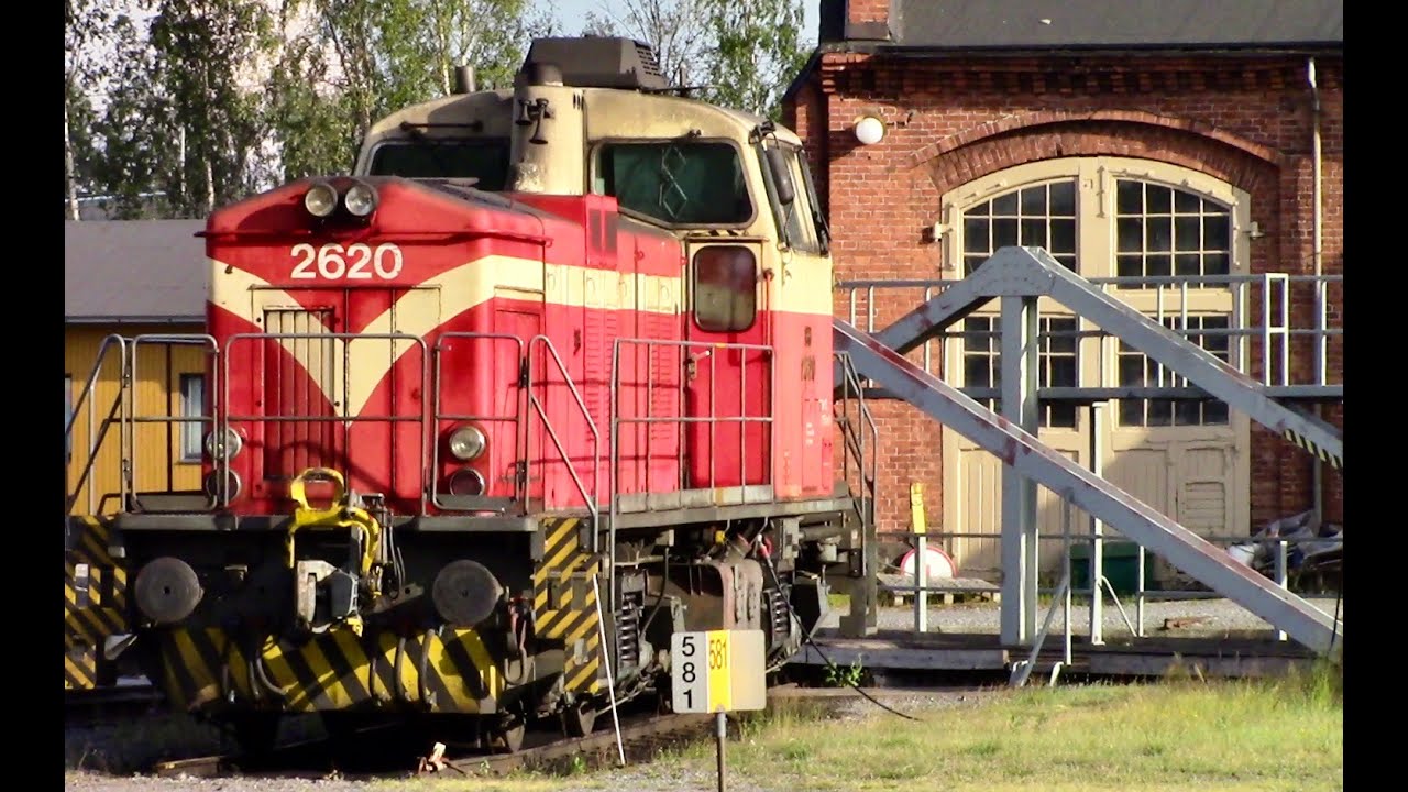 VETURI Dv12 LOCOMOTIVE   KOOSTE   COMPILATION   KOKKOLA CITY FIN 23.05-30.07.2021.