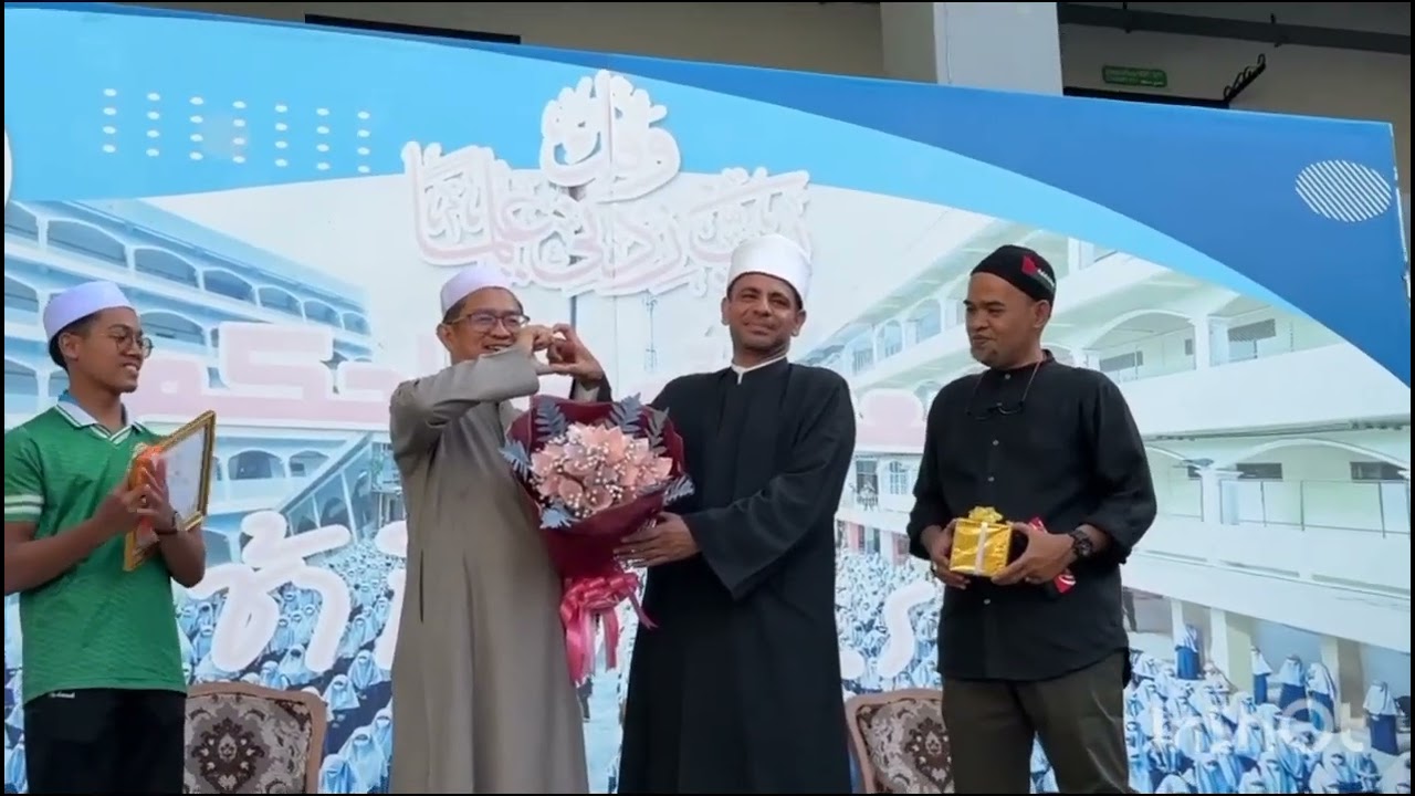 حفلة الوداع من المعهد المحمدي ولاية فطاني جنوب تايلاند نهاية البعثه 19/7/2025