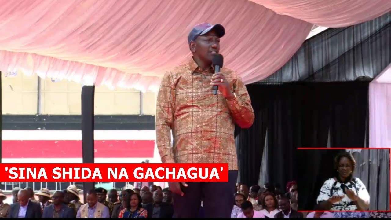 RUTO TO MERU RESIDENTS: Sina shida na Gachagua akitaka akuje tuungane!