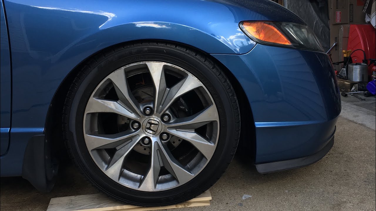 Давайте полностью переделаем переднюю подвеску! Honda Civic 8-го поколения