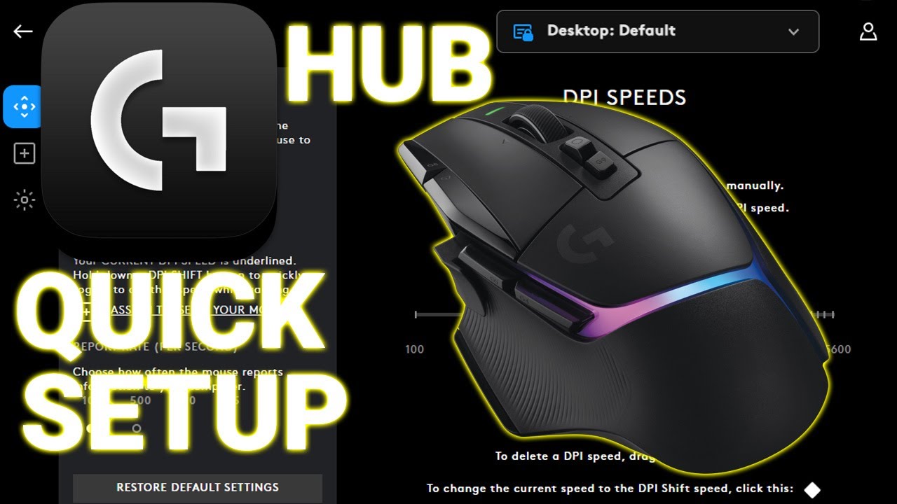 Как установить Logitech G Hub — решение проблем с G Hub | Учебное пособие по Logitech G Hub