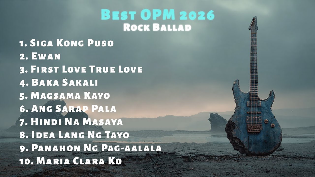 Best OPM 2026 | Rock Ballad | Rock Songs | Lyrics