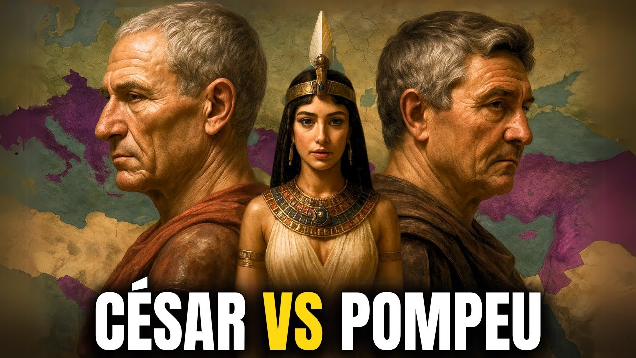 C&eacute;sar vs Pompeu: A Guerra que Mudou o Destino de Roma - DOCUMENT&Aacute;RIO