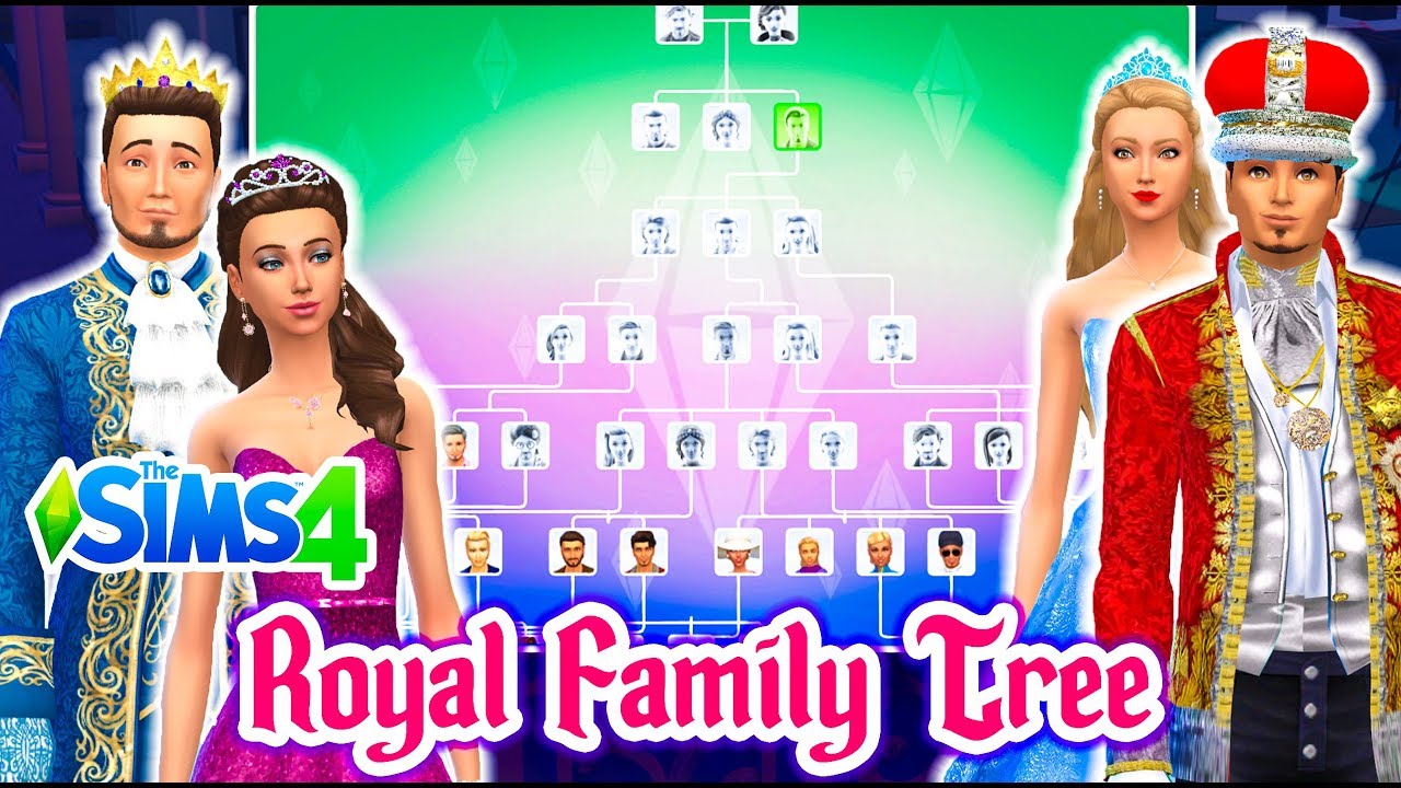 КОРОЛЕВСКОЕ ГЕНЕАЛОГИЧЕСКОЕ ДРЕВО | The Sims 4: Королевская семья | Сезон 1, часть 73