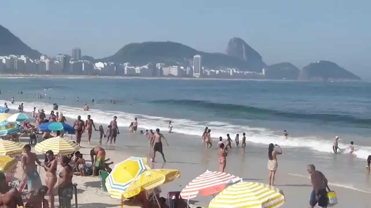 Dia de playa en Copacabana, Río de Janeiro