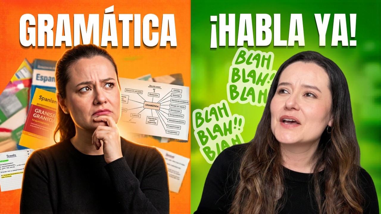 Sabes la gramática, pero no sabes cómo ni cuándo usarla