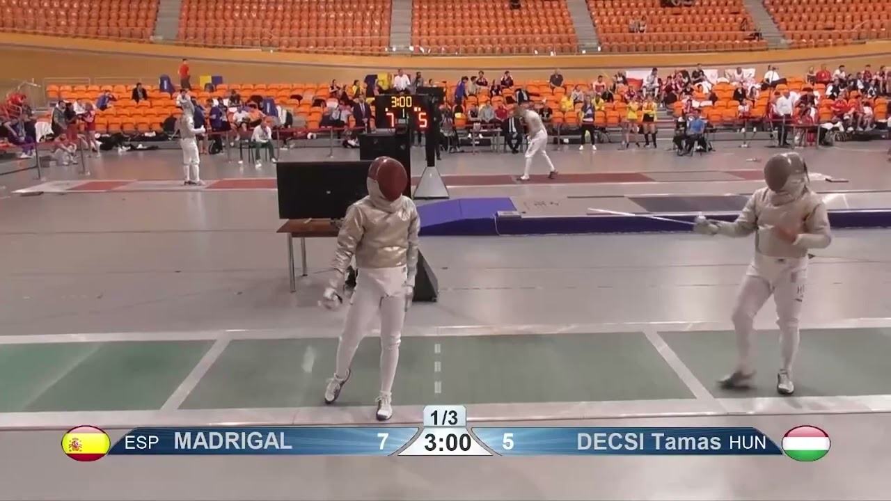 European Championships 2023 SMS - L32 - Santiago Madrigal ESP v Tamas Decsi HUN