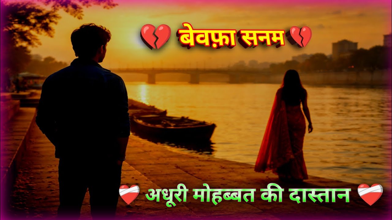 बेवफ़ा सनम 💔 अधूरी मोहब्बत की दास्तान ❤️‍🩹 | love story kahani | #lovestorykahaniya