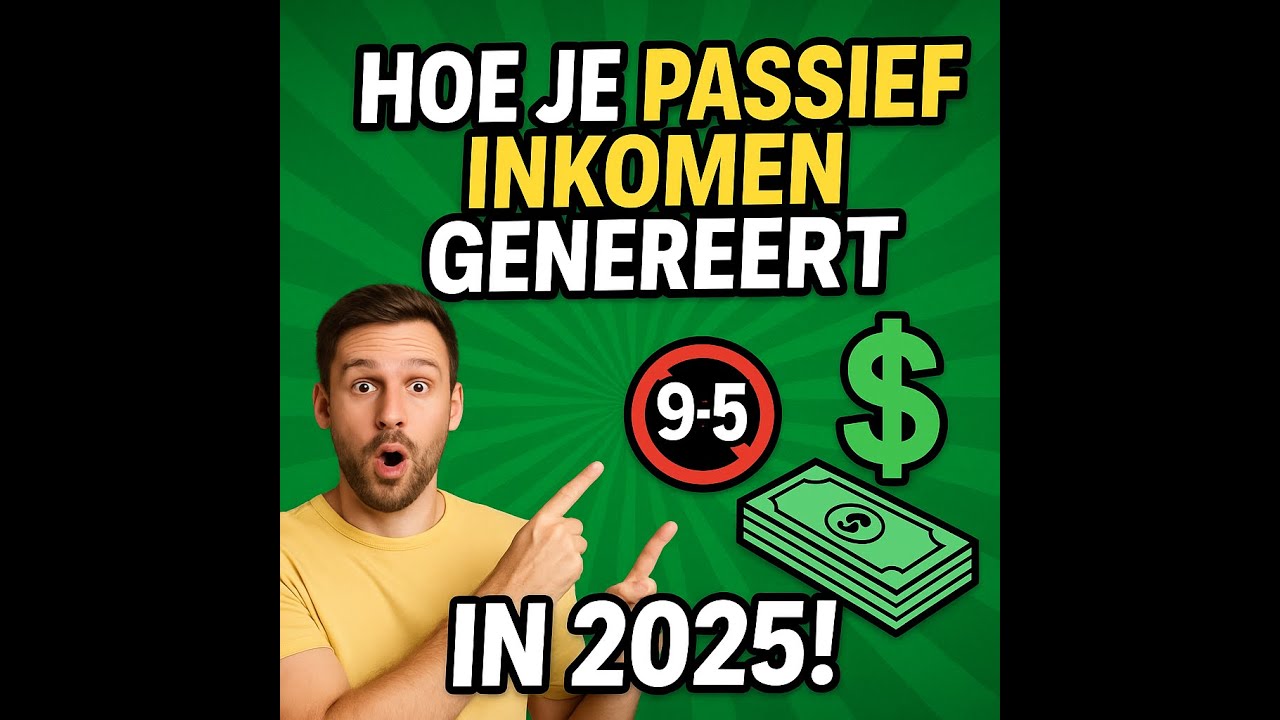 Hoe Je Passief Inkomen Genereert in 2025!