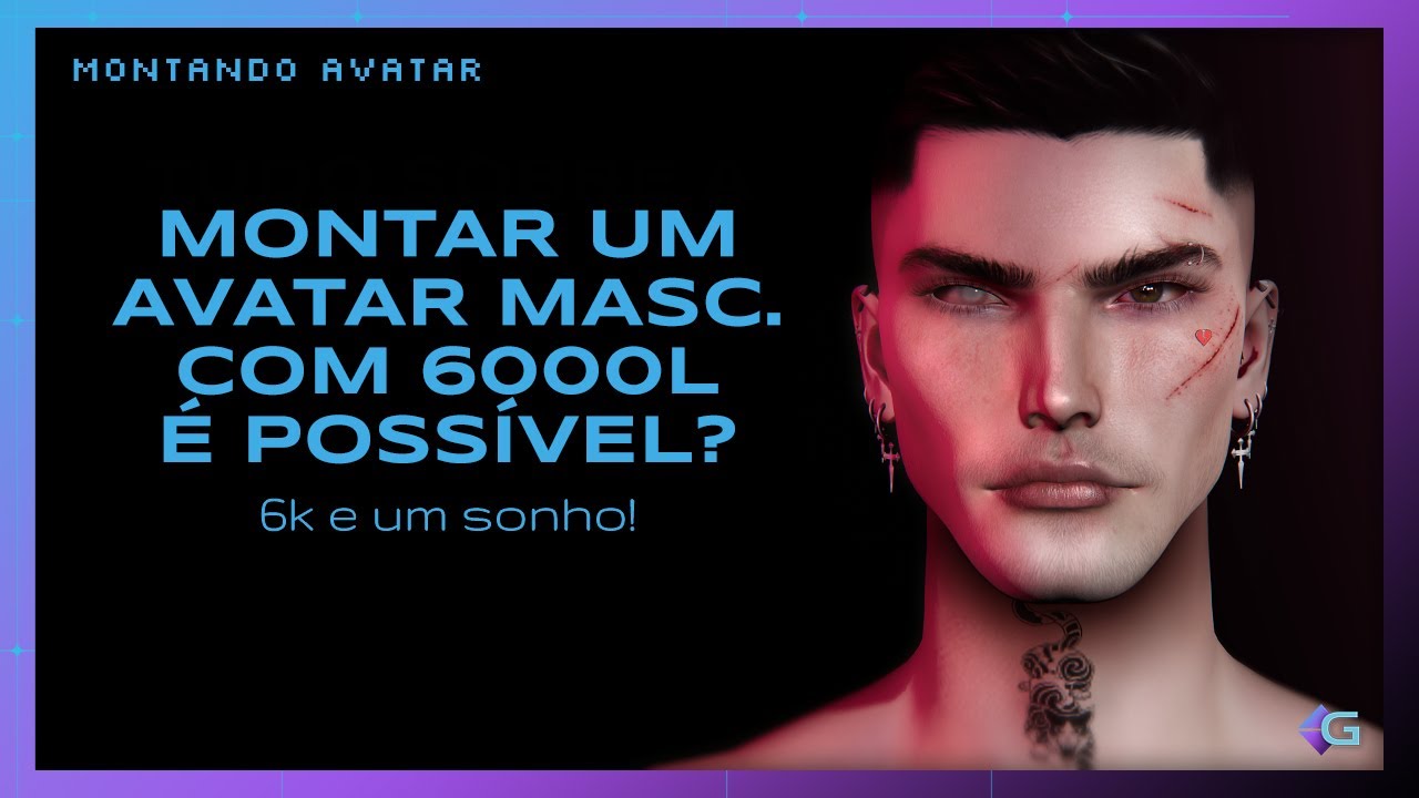 Será que é POSSÍVEL montar um avatar MASCULINO COMPLETO com POUCO!? / Second Life