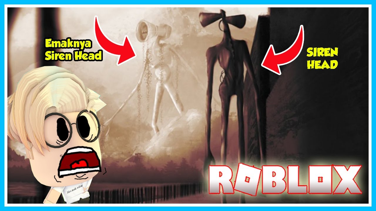 BANG CUPU TERBANGIN DRONE MENANGKAP NAMPAK SIREN HEAD ROBLOX?!