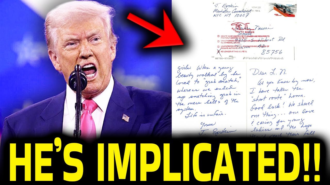 LEAKED Epstein Letter IMPLICATES Trump In CRIMES