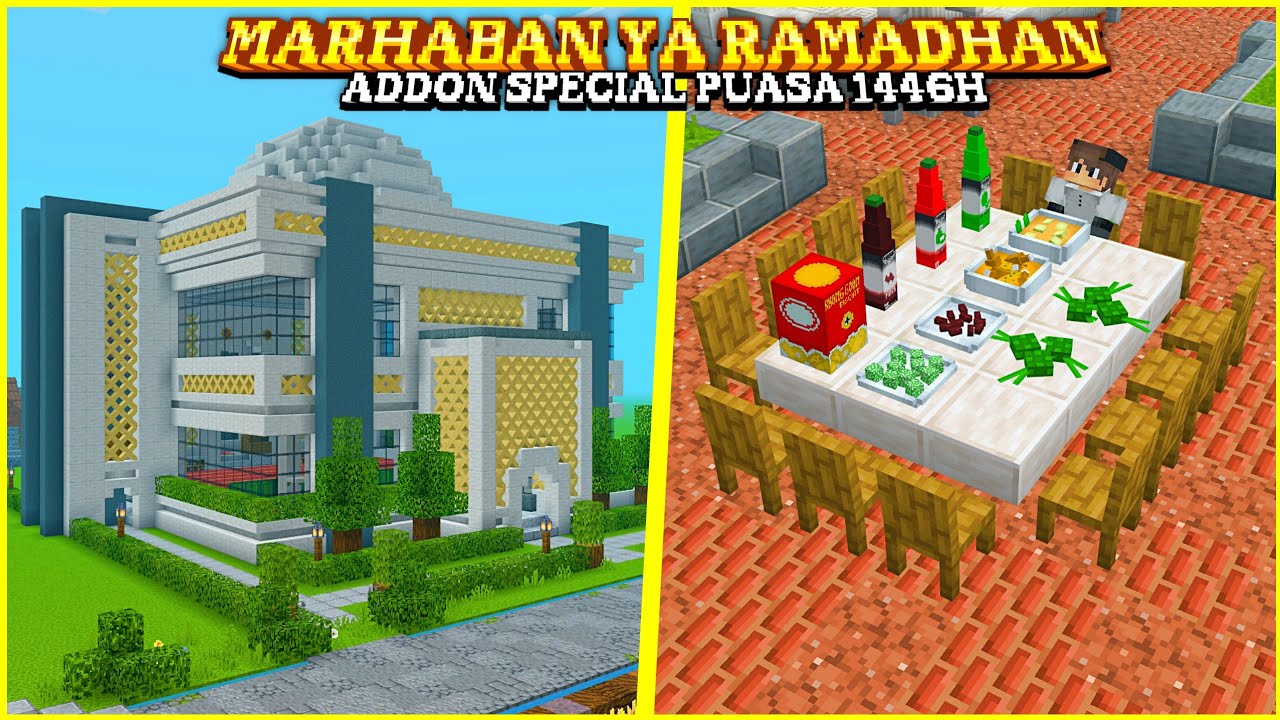 ADDON SPECIAL RAMADHAN 2025 DI MINECRAFT !!!