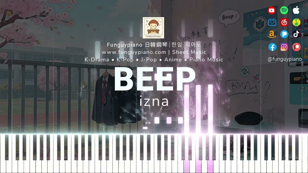 izna (이즈나)「BEEP」Piano Cover