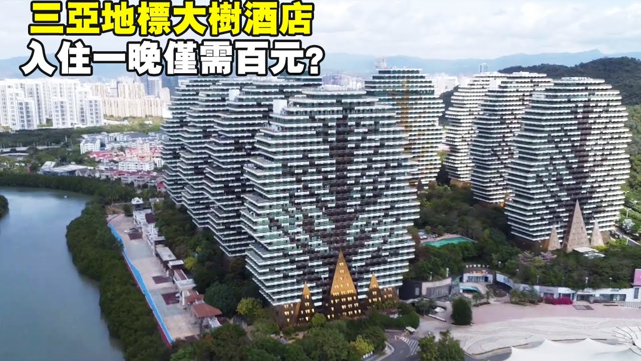 三亞地標大樹酒店，造型獨特投資近百億，住一晚看看體驗怎麼樣？