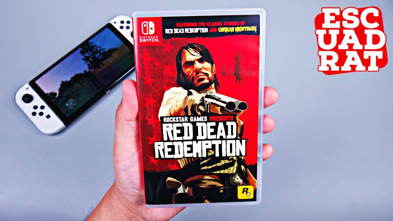 Red Dead Redemption Nintendo Switch OLED — Распаковка и игровой процесс | Портативный + ТВ-режим
