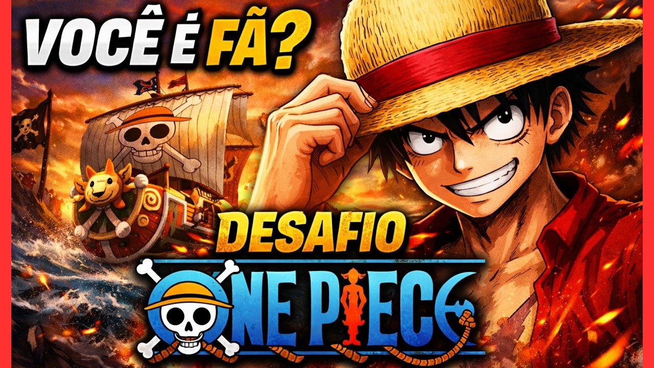 🔥 Você REALMENTE Conhece One Piece? Só Verdadeiros Piratas Passam Nesse Desafio! 🏴‍☠️