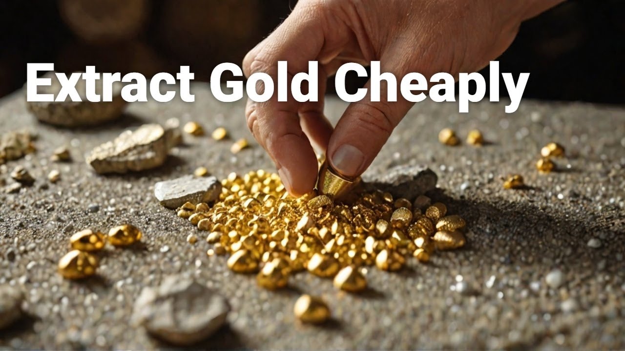 Discover the Secret to Gold Extraction from Quartz on a Budget!