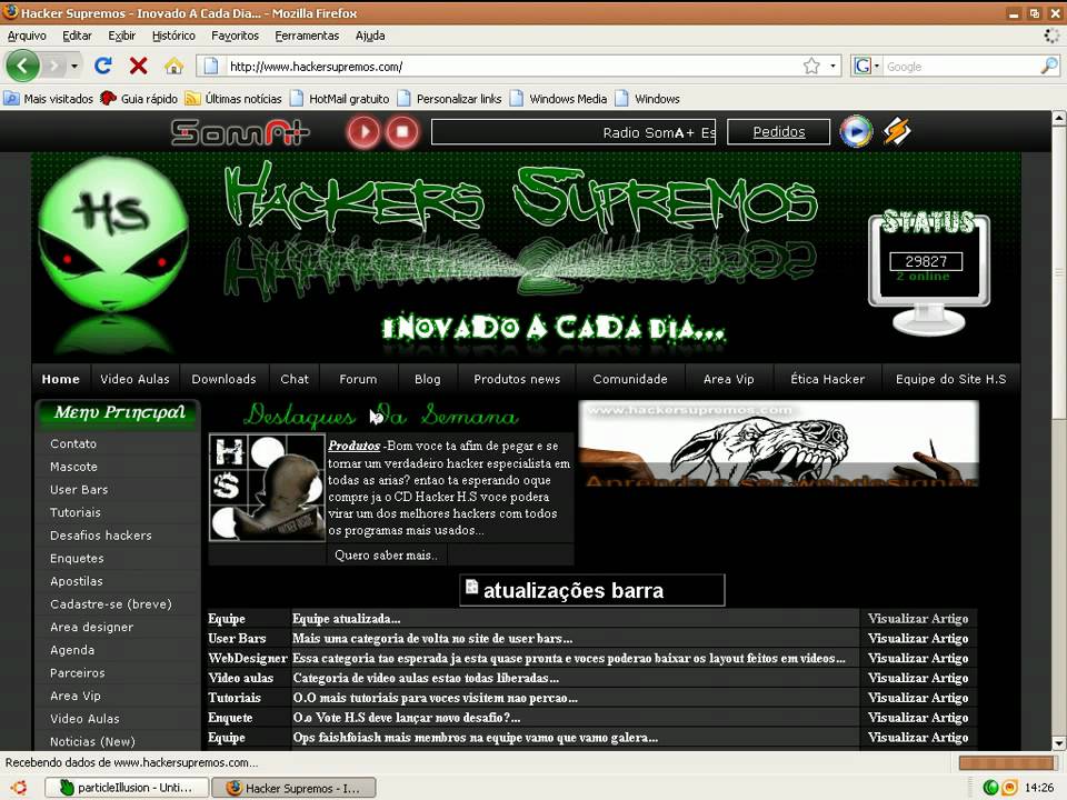 Particle Illusion Efeito Simples (www.hackersupremos.com) (VIDEO FEITO POR BIRO DO HACKER MORENO)