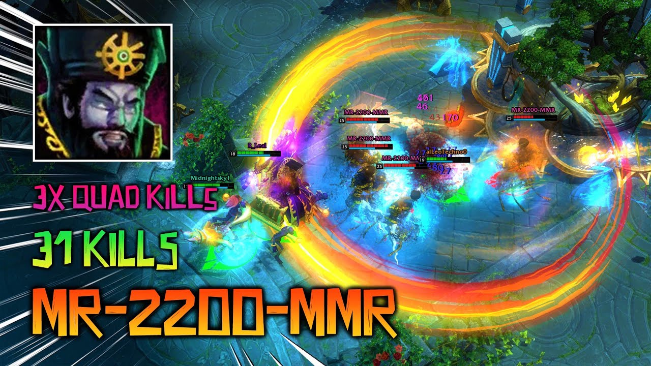 HoN Sand Wraith - MR-2200-MMR - 3X Quad Kills - 31/2/9