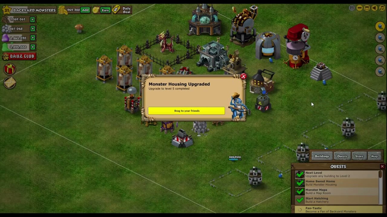 Backyard Monsters Refitted Local Server - Unlimited Shiny