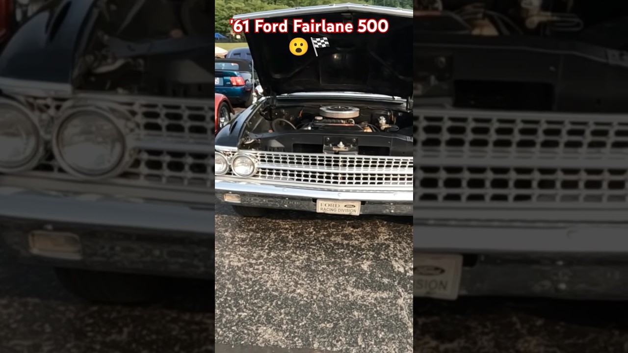"Rare Muscle" '61 Ford Fairlane 500 😮🏁 
