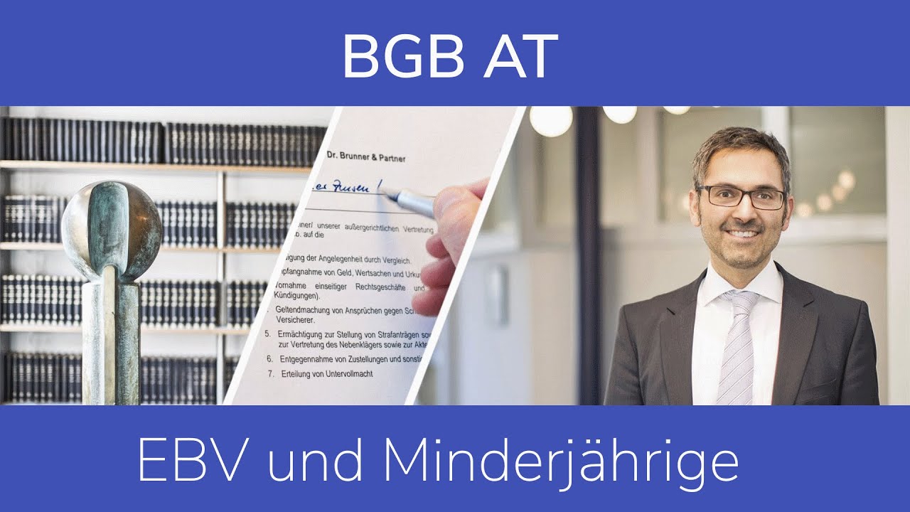 BGB AT: EBV und Minderjährige