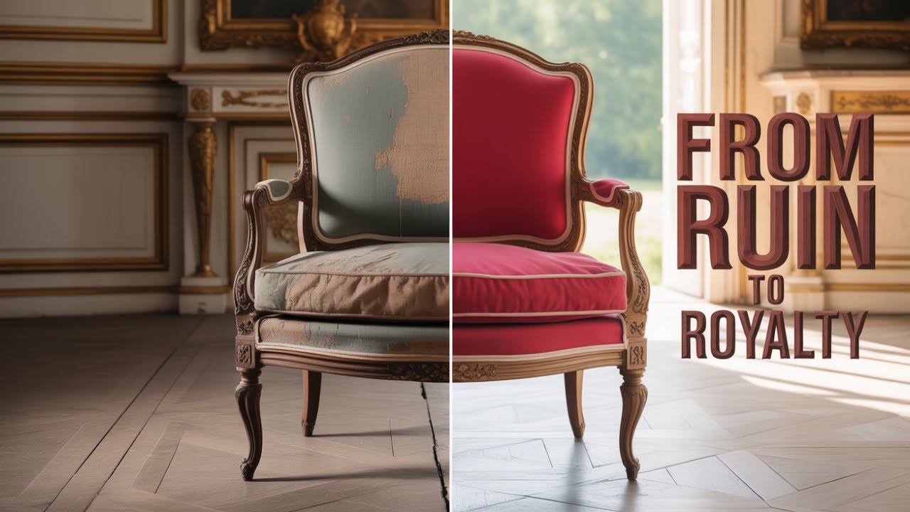 Extreme Restoration – Forgotten Louis XV Chair Brought Back to Life
