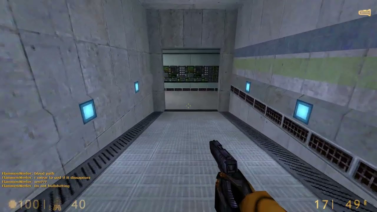 something weird in my half life