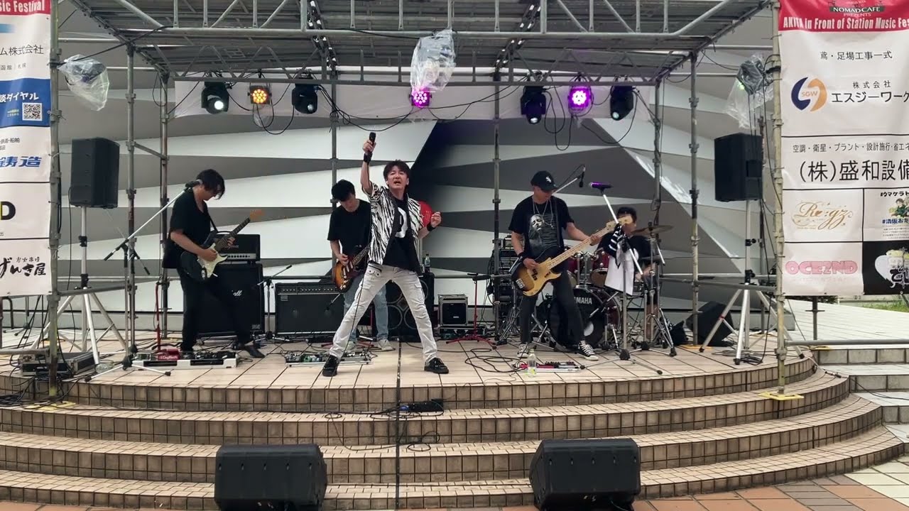 LUNA2【LUNA SEA Cover】秋田駅前音楽祭2024ダイジェスト