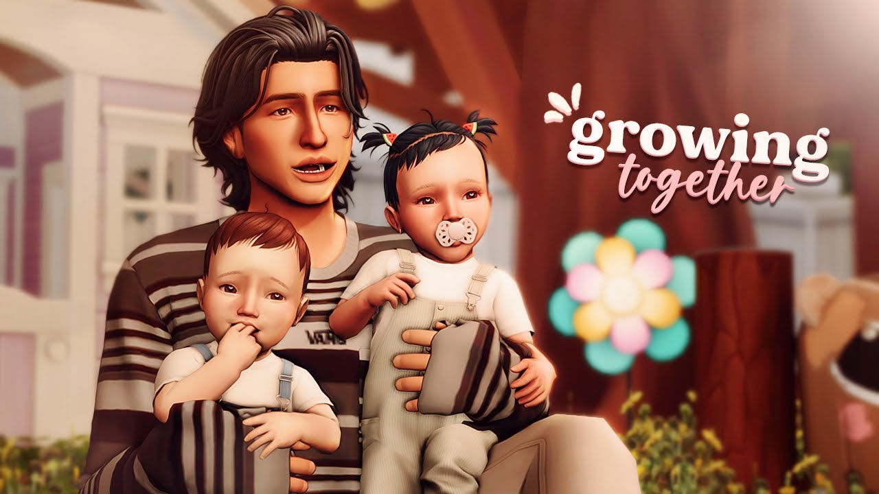 We have a teen and twin infants now!  ~ Ep.14 ~ growing together - the sims 4