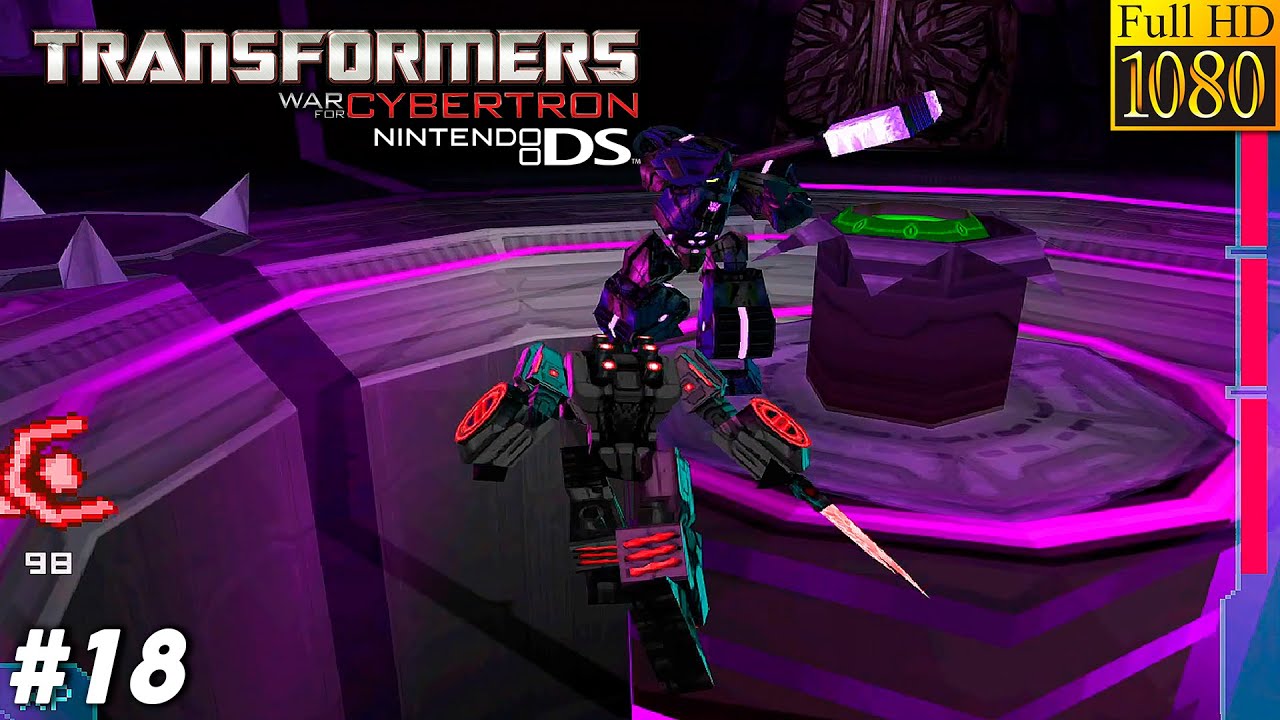 HD | Transformers: WFC Autobots (NDS) | Infiltration of Kaon (Onslaught Boss) | +Data Disks