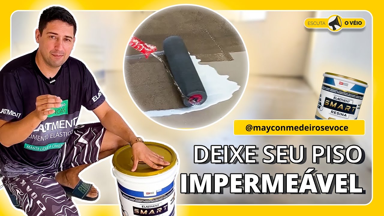 PISO QUE NÃO SUJA! Smart Resina | Dry Levis