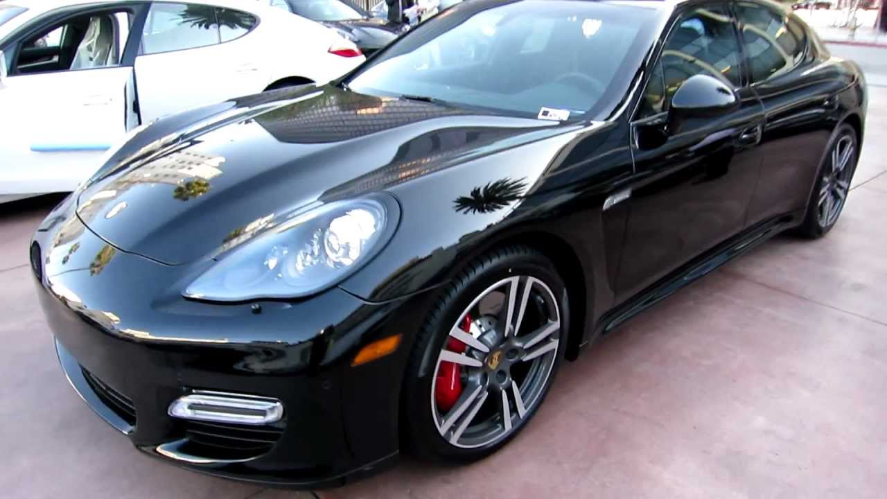 2012 Porsche Panamera Turbo S Black on Black 550 hp BEAST available NOW Beverly Hills