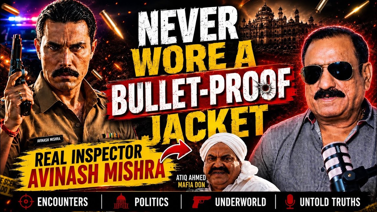 Inspector Avinash Mishra On K*lling 150 UP Gangsters, Atiq Ahmed&rsquo;s History, Crime-Politics & More!