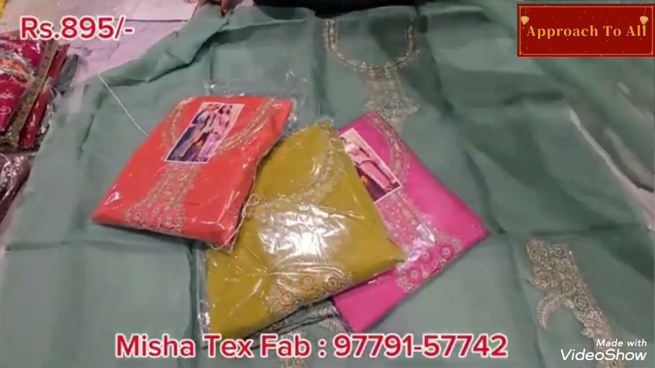 New Designer Suit Only 295 se Suru Misha Tex Fab