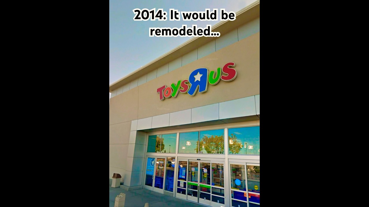 Abandoned Toys R US #nostalgia #toysrus #abandoned