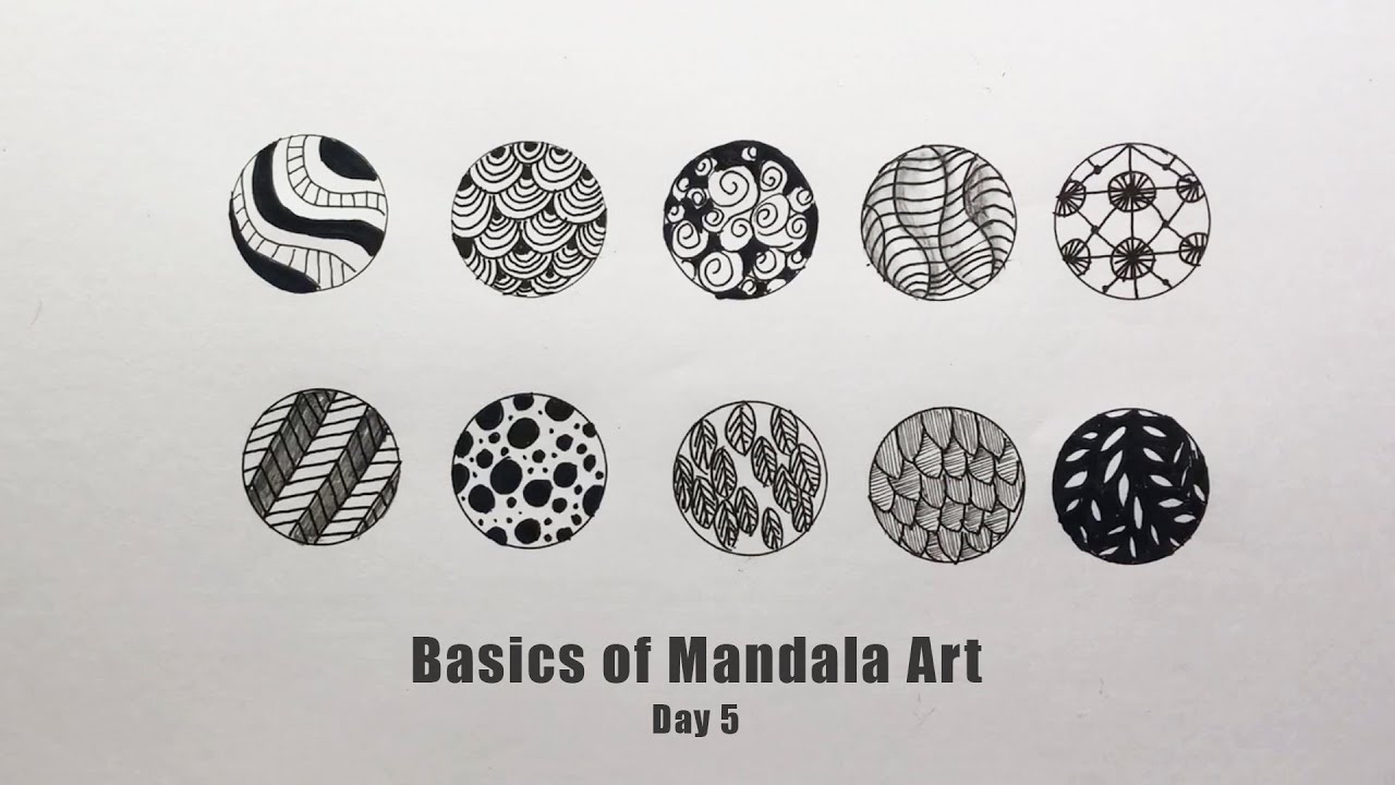 Mandala Art Basics for Beginners | Basics of Mandala Art | Day 5