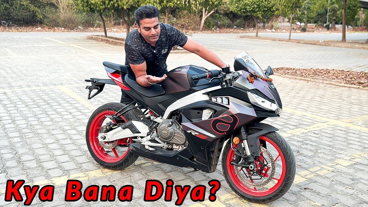 A most beautiful sports bike in India - Aprilia RS 457 ownership review with problems and solutions