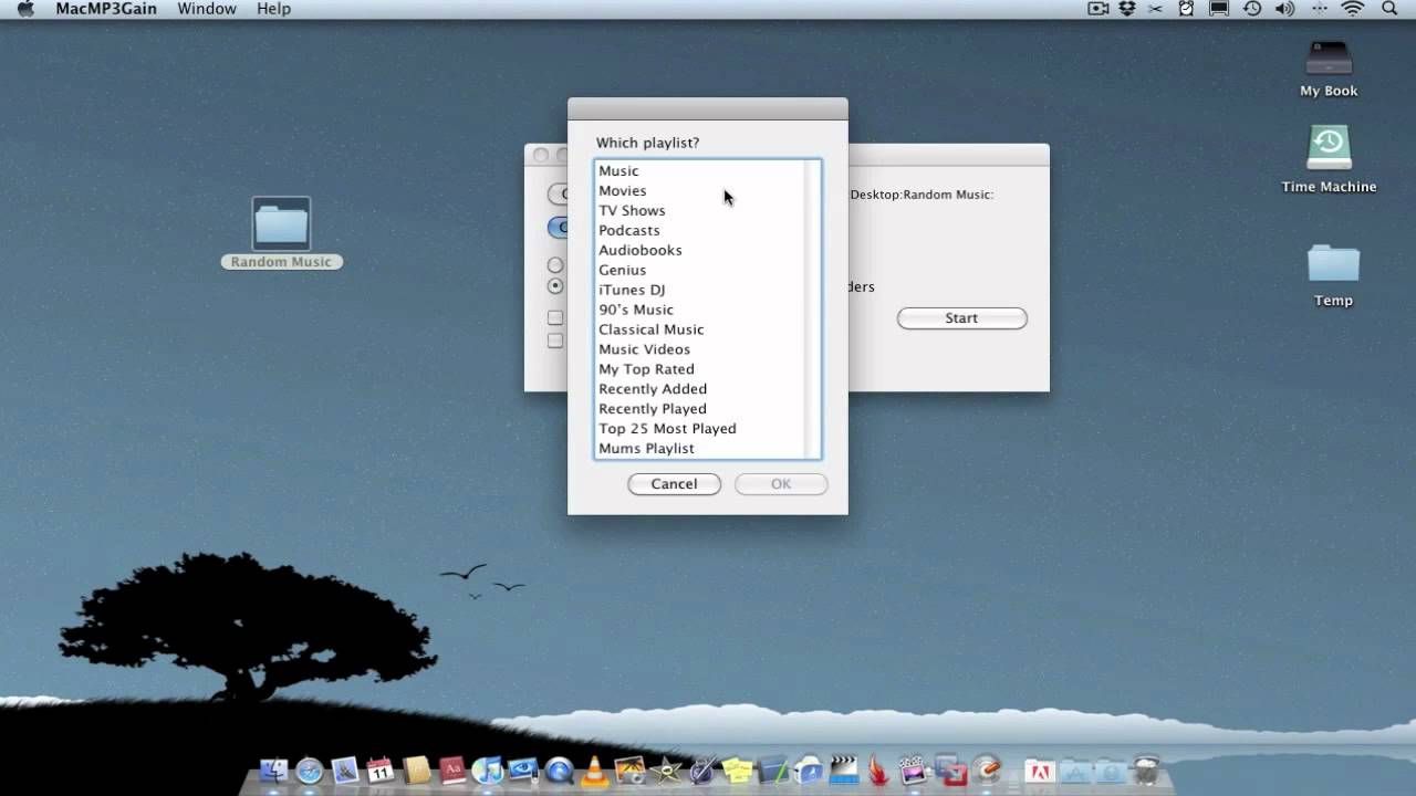 MacMP3Gain: Balance the volume levels of your music