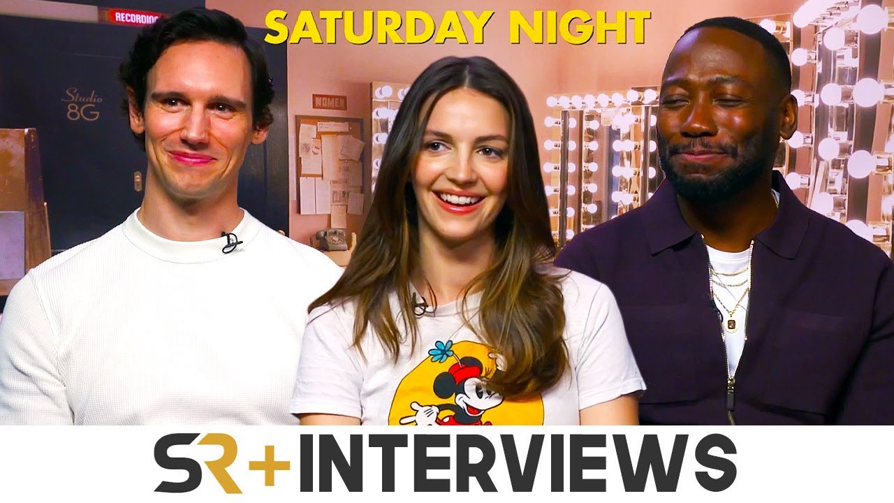 Saturday Night Stars Lamorne Morris, Cory Michael Smith & Ella Hunt Reflect On SNL Legends