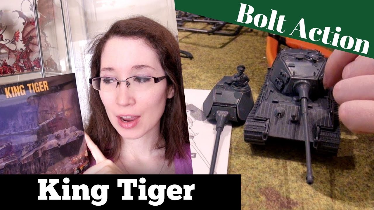 Bolt Action King Tiger - Speed Assembly & WWII History