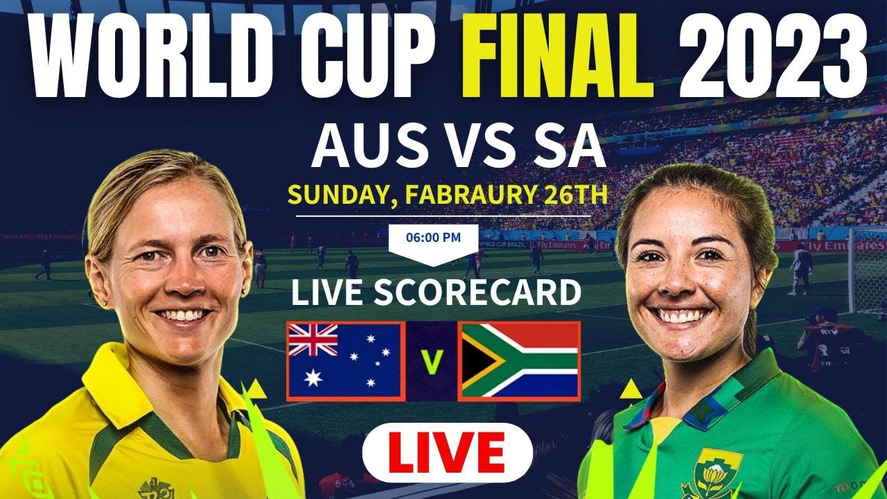 🔴 Live: AUS W vs SA W Live | Australia Women Vs South Africa Women | ICC Women&rsquo;s T20 World Cup 2023