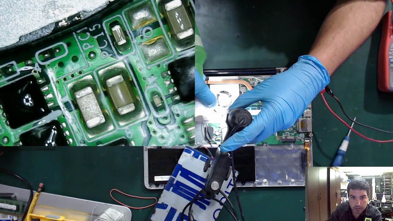 Reparacion Laptop VIT P3400 que no hace nada