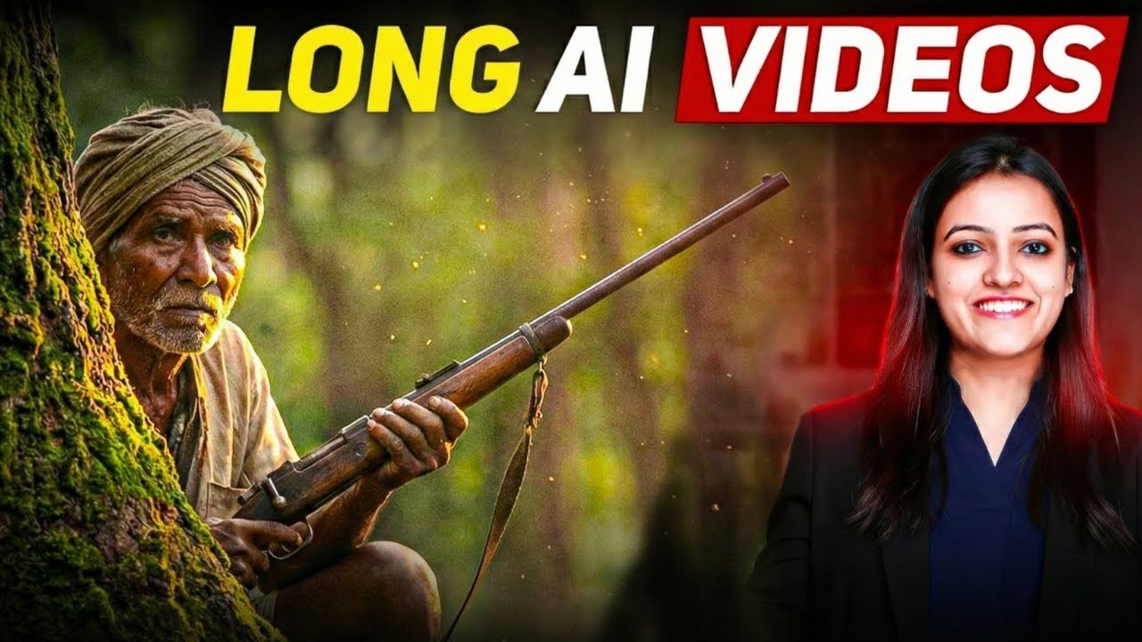 Easiest Way To Create LONG AI Videos | AI Se Video Kaise Banaye |  AI Video Generator | Ritika AI