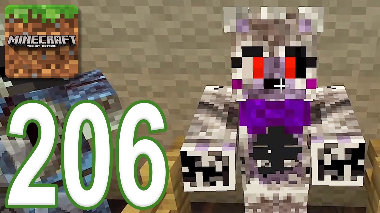 Minecraft: PE - Gameplay Walkthrough Part 206 - Five Nights At Maxie's 4 (iOS, Android)