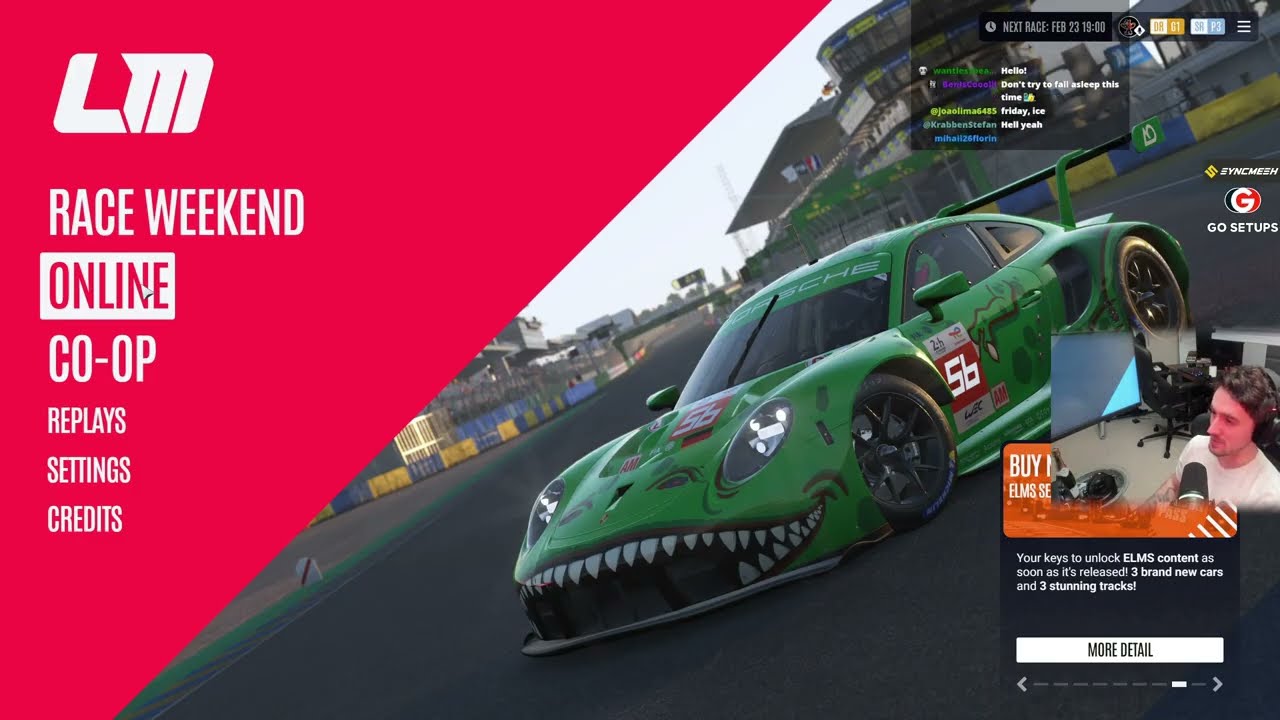 🔴 LIVE - LE MANS SPECIAL EVENT PREP 🏆 Finally Back After Being Sick Last Week!