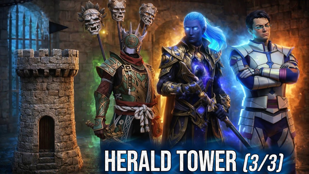 Shadow Fight 3: Herald Tower Stage 3 Easily Completed with different Sets