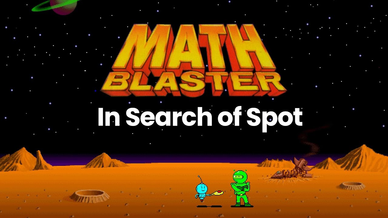Math Blaster In Search of Spot - Full Game Walkthrough Longplay