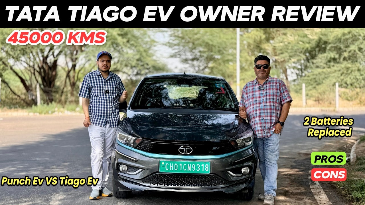 45000 km चलाकर पता चली Tata Tiago EV की Reliability | Tiago Ev Long Term Review | Tiago Ev Problems